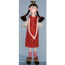 Napkin/Sisters Doll - Free Cloth Soft Doll Pattern By Judi